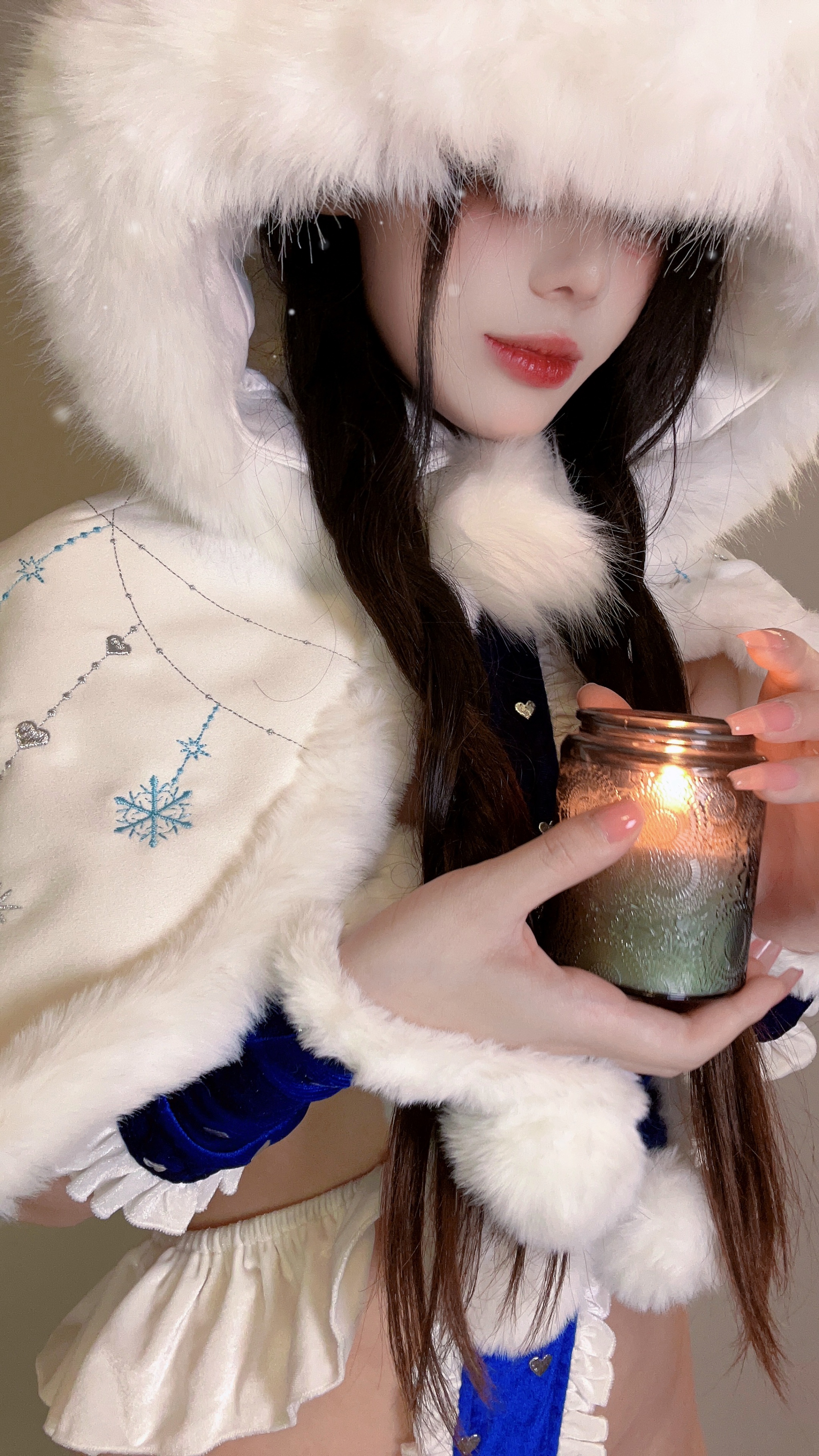 九言 – NO.036 蓝色冬季[30P]-XikXak